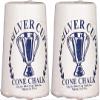 Silver Cup Billiard/Pool Cone Chalk 2 Pack