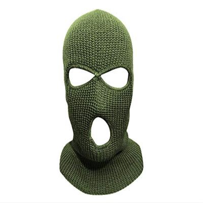 Mrlahat 3 Hole Ski Mask Face Neck Gaiter Beanie Balaclava Outdoor Sport Warm Full Face OSFM (Olive)