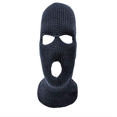 Mrlahat 3 Hole Ski Mask Face Neck Gaiter Beanie Balaclava Outdoor Sport Warm Full Face OSFM (Navy Blue)