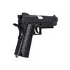 Lancer Tactical Cobra 1911 CO2 Half-Blowback Hand Gun Airsoft Pistol (Color: Black) view 4