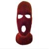 Mrlahat 3 Hole Ski Mask Face Neck Gaiter Beanie Balaclava Outdoor Sport Warm Full Face OSFM (Burgundy) view 1