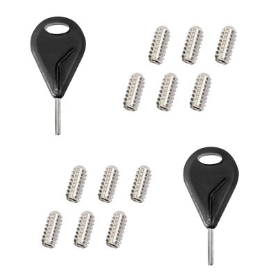 AQUBONA Surf Fin Keys & Screws, Surf Fin Tool Single tab & Dual tab Fin Screws, Surfboard Accessory Fin Key Screw for Stand Up Paddle Boards