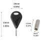 AQUBONA Surf Fin Keys & Screws, Surf Fin Tool Single tab & Dual tab Fin Screws, Surfboard Accessory Fin Key Screw for Stand Up Paddle Boards view 2