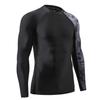 ADOREISM Men's Rash Guard Long Sleeves UPF 50+ Sun Protection Compression Swim Shirts for Men (Piracy, S) view 3