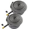 20 Bike Tube with 3 Tire Levers, Bike Replacement Inner Tubes ValveBicycle Tube view 1