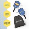 Helium Pickleball Paddle for Kids  Child Size Paddle for Children Under 12, Lightweight Honeycomb Core, Graphite Strike Face, Pickleball Paddle & Drawstring Bag - POW! view 4