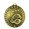 10 Pack Swimming Gold Medals Trophy Award with Neck Ribbons WAMG-970 view 2