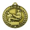10 Pack Male Gymnastics Gold Medals Trophy Award with Neck Ribbons WAMG-929 view 2
