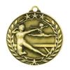 10 Pack Female Gymnastics Gold Medals Trophy Award with Neck Ribbons WAMG-928 view 2