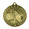 10 Pack Religion Religious Gold Medals Trophy Award with Neck Ribbons WAMG-958 view 2