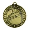 10 Pack Archery Gold Medals Trophy Award with Neck Ribbons WAMG-933 view 2