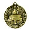 10 Pack Readers are Leaders Gold Medals Trophy Award with Neck Ribbons WAMG-997 view 2