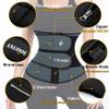 ANGOOL Neopren Waist Trainer For Women,Workout Plus Size Trimmer Belt Sauna Sweat Corset Cincher With Zipper M Gray-Dark view 2
