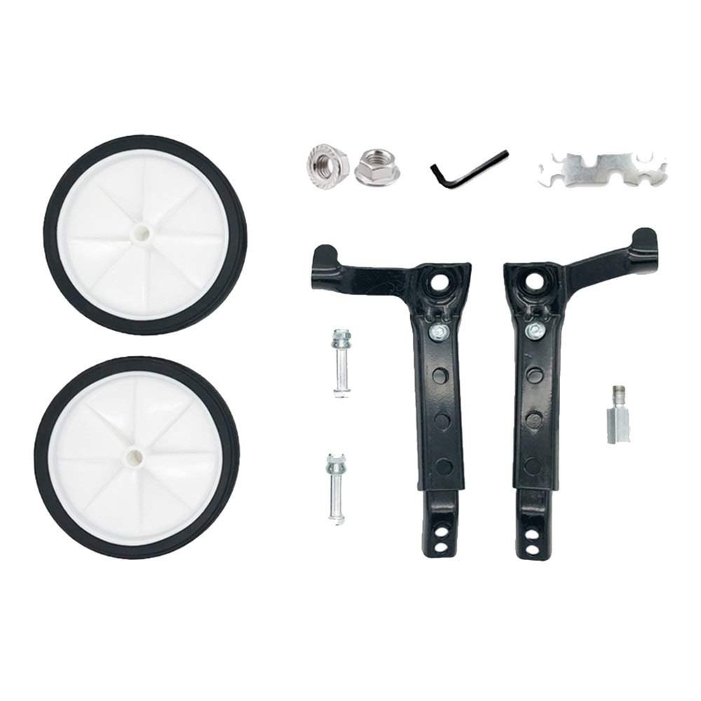 FUFU Bike Stabilisers Bicycle Stabilisers for Cycle Children,18/20 Inch Kids Bicycle (Color : Black)