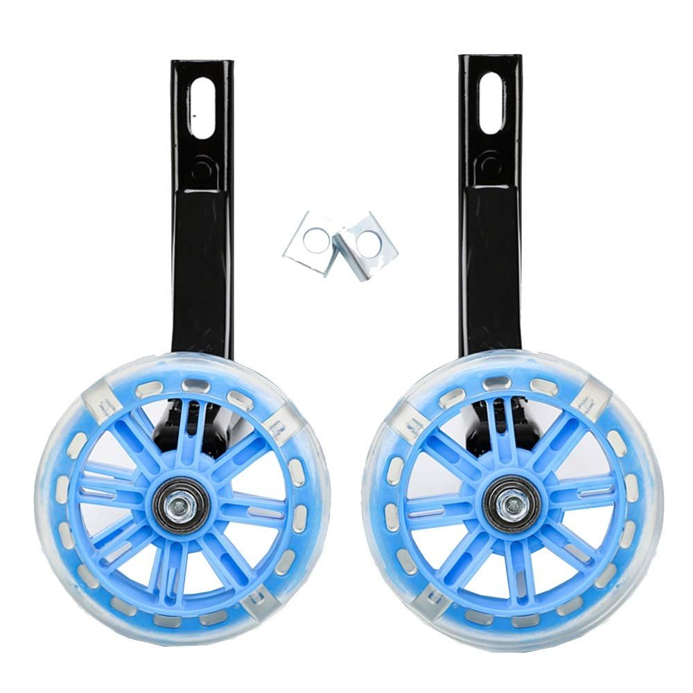 FUFU Support Wheel Children's Bicycle, Children's Tricycle, Stabilizer Training Wheels, Adjustable Wheel Stabilizer (12 to 20 Inches) (Color : A, Size : 12in)