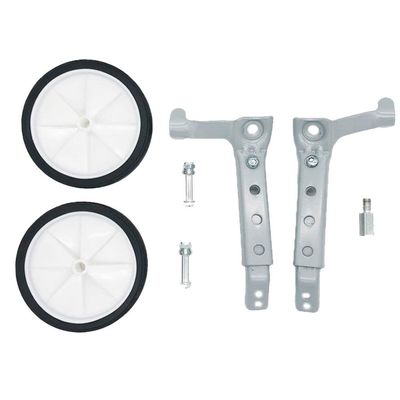 FUFU Children's Bicycle Training Wheel Training Replacement Stabilizer Wheel 18-20 Inch Kids' Bikes (Color : Silver)