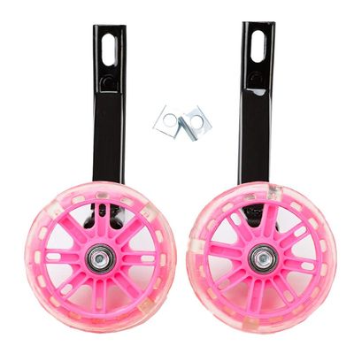 FUFU Support Wheel Children's Bicycle, Children's Tricycle, Stabilizer Training Wheels, Adjustable Wheel Stabilizer (12 to 20 Inches) (Color : B, Size : 16in)