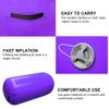 BYBAG Air Barrel Back Roller Inflatable Tumbling Mat with Electric Pump,Tumble Track Gymnastic Equipment Exercise Mats for Home Use,Gym Training,Cheer leading,Yoga(PURPLE, 75CM*120CM) view 4
