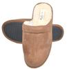 Millffy Men's Comfy Memory Foam Warm Slippers Fuzzy Plush Lining Slip-on House Shoes Indoor Outdoor Slippers (7 US, Brown) view 3
