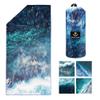 4Monster Microfiber Beach Towel Quick Dry,Super Absorbent Lightweight Travel Towel for Swimmers, Sand Free Camping Towel, Beach Towels for Pool,Swim,Water Sports,Yoga view 1