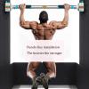 WXYZ Pull-Up Bar Portable Horizontal Bar On The Door with Anti-Skid Lock, Upper Body Training Equipment for Home Gym, 95-135cm, 110-150cm (Size : 110-150cm) view 2