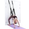 Yoga Fitness Stretching Strap, Adjustable Leg Stretcher Back Bend Assist Trainer, Improve Leg Waist Back Flexibility Home Gym Equipment for Rehab Pilates Ballet Cheerleading Splits Gymnastics (black) view 1