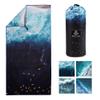 4Monster Microfiber Beach Towel Quick Dry,Super Absorbent Lightweight Travel Towel for Swimmers, Sand Free Camping Towel, Beach Towels for Pool,Swim,Water Sports,Yoga view 1