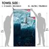 4Monster Microfiber Beach Towel Quick Dry,Super Absorbent Lightweight Travel Towel for Swimmers, Sand Free Camping Towel, Beach Towels for Pool,Swim,Water Sports,Yoga view 4