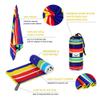 4Monster Microfiber Beach Towel Quick Dry,Super Absorbent Lightweight Travel Towel for Swimmers, Sand Free Camping Towel, Beach Towels for Pool,Swim,Water Sports,Yoga view 3