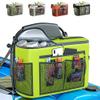TidyFriend Kayak Cooler Behind Seat, Waterproof Cooler for Kayaking, Compatible with Lawn Chair Style Seats, Stores Drinks and Keeps Them Cool All Day (Light Green) view 1