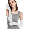 UPF 50+ Long Sleeves Sun Gloves For Women UV Protection Summer Full Finger Sunscreen Sun Driving Arm Cover Gloves Outdoor view 2