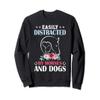 Horse Shirt For Women Easily Distracted By Horses And Dogs Sweatshirt view 1