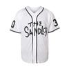 Bel Air Jersey Shirt Sleeve Benny 'The Jet' Rodriguez #30 The Sandlot Legends 3D Print Fashion Baseball Jersey S-3XL (30 Rodrigue White, Medium) view 2