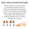 The Force Pedal - The Original- Made in Italy-Golf Training Aid - Increase Club Head Speed - Ground Reaction Force and Stability - 2 Force Pedals view 2