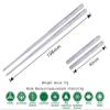 Boundless Voyage Foldable Telescopic Titanium Chopsticks Outdoor Camping Travel Picnic Folding Tableware Cutlery Titanium Camping Utensils Ti1004T view 2