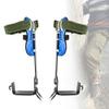 Climbing Spikes Tree Climber Set Steel Climbers Safety Belt Straps Adjustable Lanyard Rope Steel Claws (A) view 1