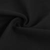Adela Boutique Women's Two-Piece Muslim Prayer Dress Hijab Scarf Islamic Abaya Full Length Dress (B-Black, x_l) view 3