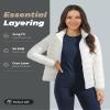 WEERTI Thermal Underwear for Women Long Johns with Fleece Lined Base Layer Women Cold Weather Top Bottom Navy view 4