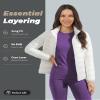 WEERTI Thermal Underwear for Women Long Johns with Fleece Lined Base Layer Women Cold Weather Top Bottom Purple view 4
