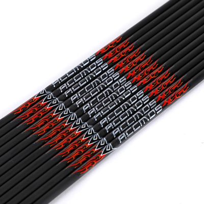 ACCMOS 300 Spine Arrow Shaft 28 Inch Arrow Shafts DIY Target Practice Arrow Shafts Hunting Arrow Shaft Carbon Arrow Tube Compound Bow Recurve Bow Adult Youth Archery Indoor Outdoor Shooting 12pc