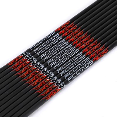 ACCMOS 250 Spine Arrow Shaft 29 Inch Arrow Shafts DIY Target Practice Arrow Shafts Hunting Arrow Shaft Carbon Arrow Tube Compound Bow Recurve Bow Adult Youth Archery Indoor Outdoor Shooting 12pc