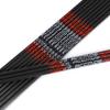 ACCMOS 250 Spine Arrow Shaft 29 Inch Arrow Shafts DIY Target Practice Arrow Shafts Hunting Arrow Shaft Carbon Arrow Tube Compound Bow Recurve Bow Adult Youth Archery Indoor Outdoor Shooting 12pc view 2