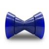 COLOFULWAY 3" Boat Trailer Bow Bell Roller Assembly with 1/2" Shaft fits 3 inch Bracket, Poly(Blue) view 1