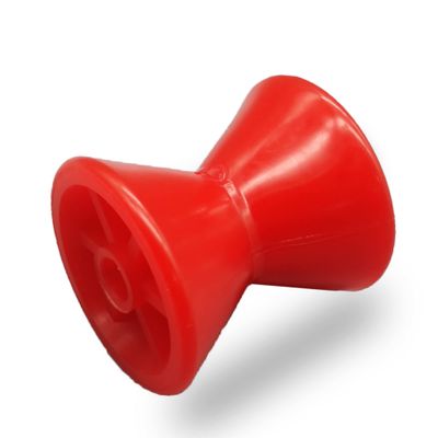 COLOFULWAY 3" Boat Trailer Roller Poly Bow Roller fits 1/2" Shaft, Polyurethane