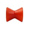 COLOFULWAY 3" Boat Trailer Roller Poly Bow Roller fits 1/2" Shaft, Polyurethane view 2