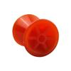 COLOFULWAY 3" Boat Trailer Roller Poly Bow Roller fits 1/2" Shaft, Polyurethane view 3