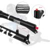 B Bolany Bike Suspension Fork 26/27.5/29" for Mountain Bike DH Air Double Shoulder Downhill Rappelling Shock Absorber Straight Tube Ultralight Bicycle Shock Absorber Rebound Adjust (Black, 29'') view 4