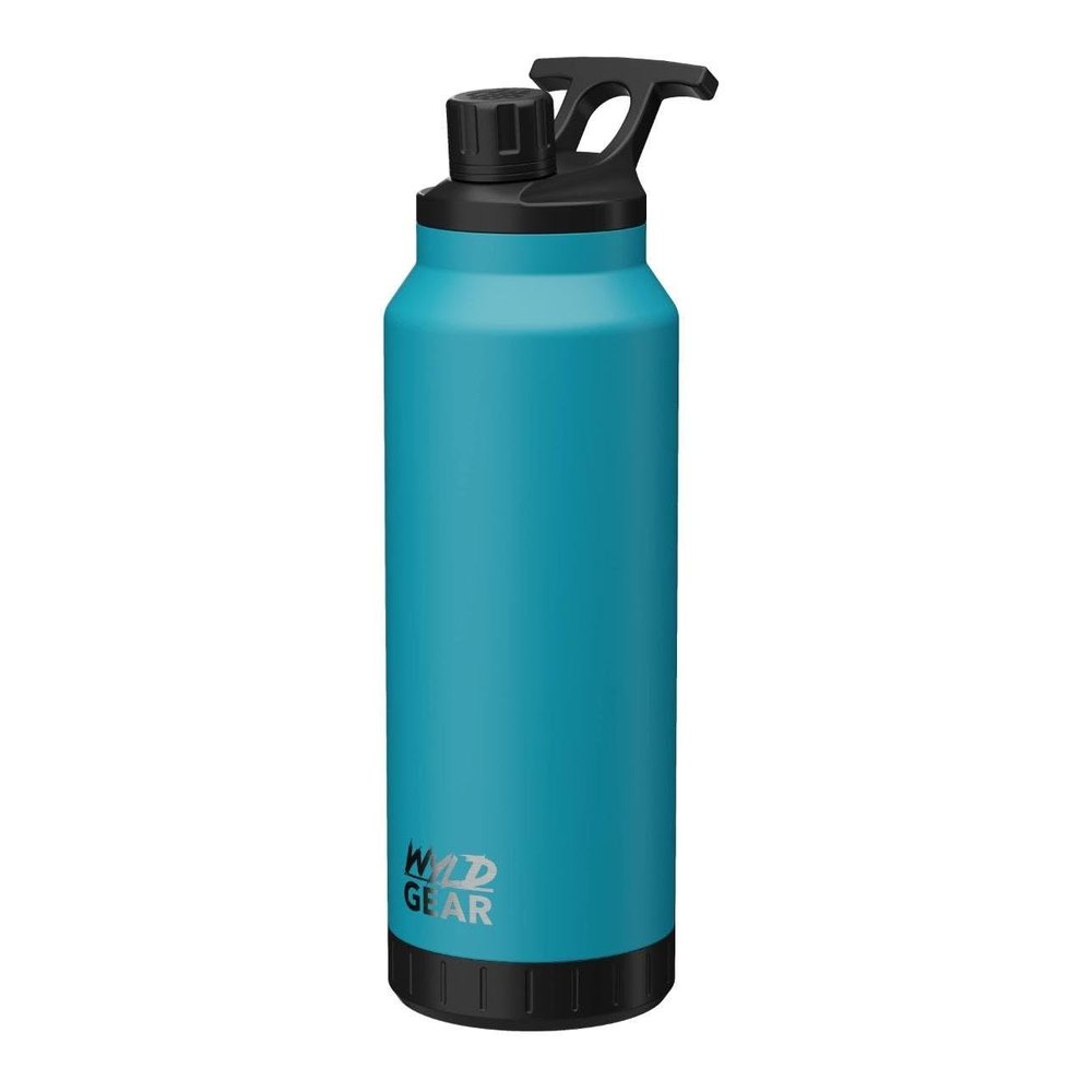 WYLD GEAR Mag Series - Stainless Steel Water Bottle with Magnetic Cap - 44oz Teal