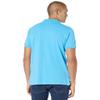 U.S. Polo Assn. Solid Interlock Polo Blue Fin Heather MD view 2