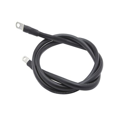 Seachoice 2 AWG Marine Grade Cable, Black, 6 Ft.